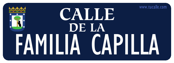 cartel_de_calle-de la-Familia Capilla_en_madrid_antiguo